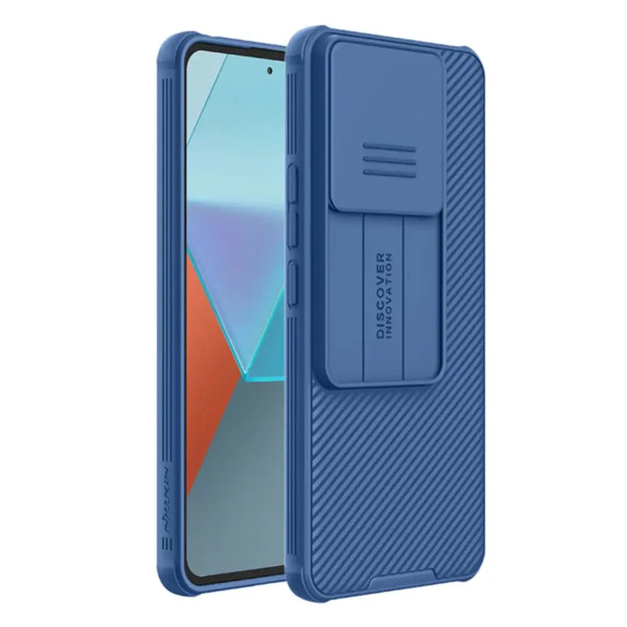 Nillkin CamShield Pro Case for Xiaomi Redmi Note 13 Pro 5G / Poco X6 5G - blue - Cell phone cases and covers<<<HurtelXML