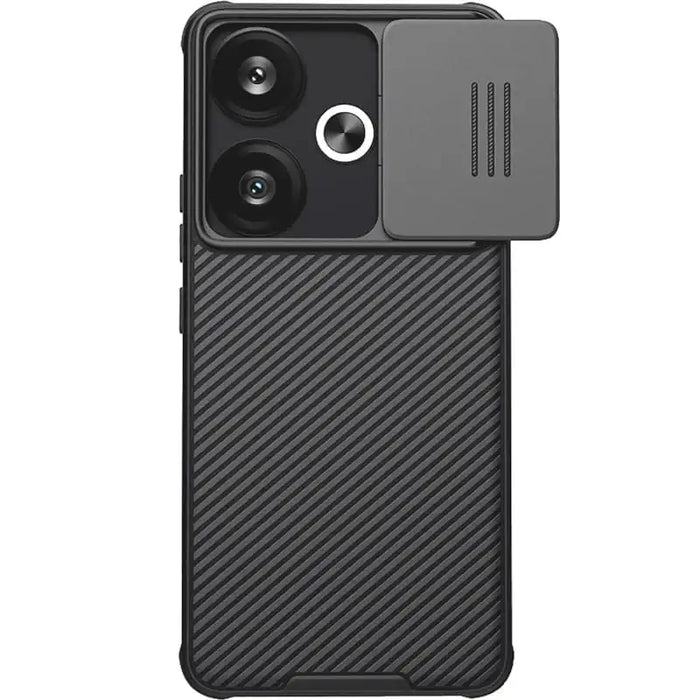 Nillkin CamShield Pro Case for Xiaomi Redmi Turbo 3 / Poco F6 - black - Cell phone cases and covers<<<HurtelXML