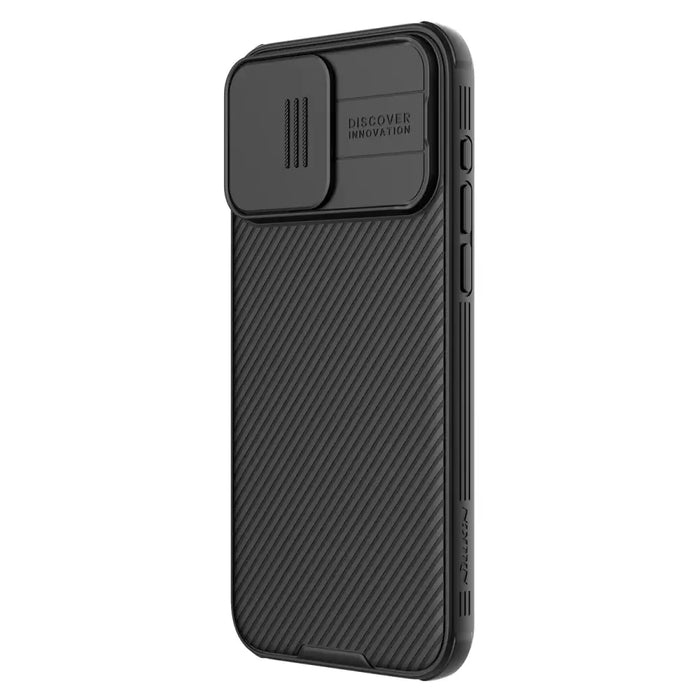 Nillkin CamShield Pro Magnetic Case for iPhone 15 Pro Max with Camera Protector - Black - Cell phone cases