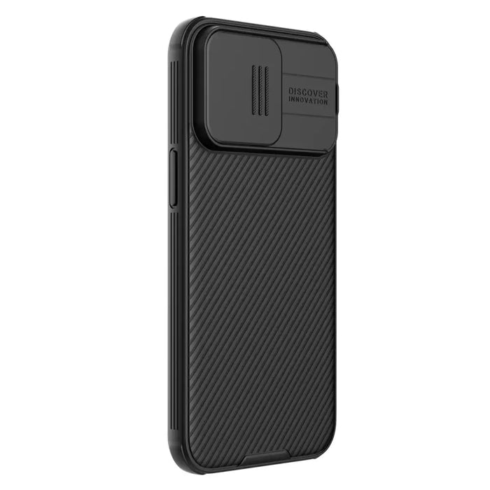 Nillkin CamShield Pro Magnetic Case for iPhone 15 Pro Max with Camera Protector - Black - Cell phone cases