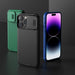 Nillkin CamShield Pro Magnetic Case for iPhone 15 Pro Max with Camera Protector - Green - Cell phone cases