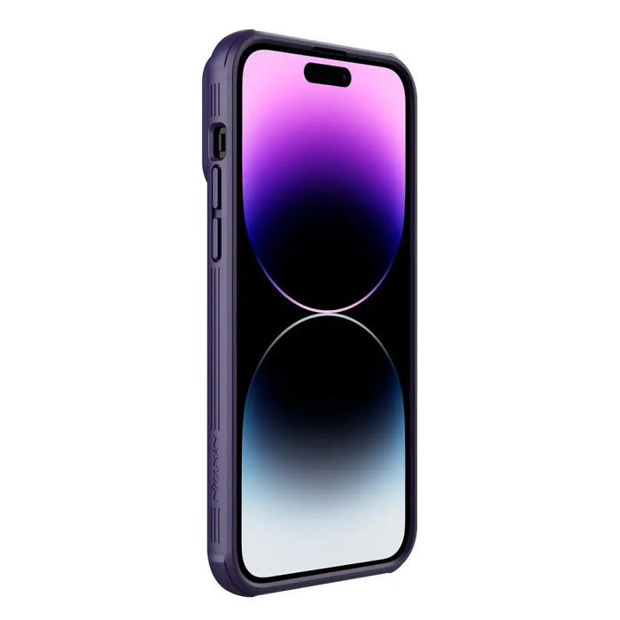 Nillkin CamShield S Case iPhone 14 Pro Max Armored Cover Camera Protector Purple - Cell phone cases