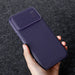 Nillkin CamShield S Case iPhone 14 Pro Max Armored Cover Camera Protector Purple - Cell phone cases