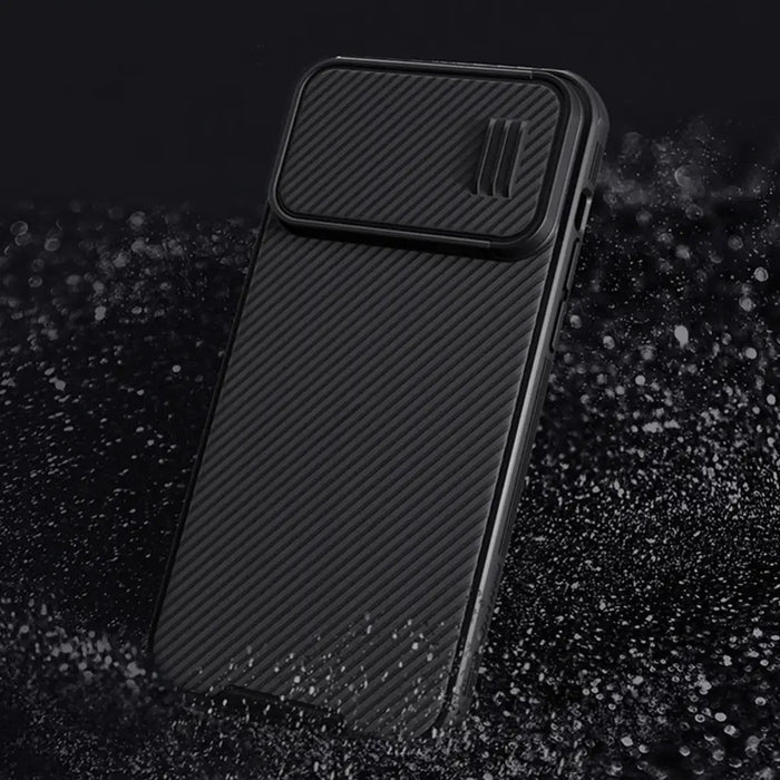 Nillkin CamShield S Case iPhone 14 Pro Max Armored Cover Camera Protector Purple - Cell phone cases