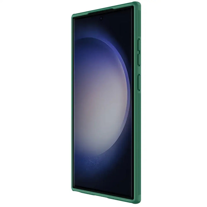 Nillkin CamShield S Case Samsung Galaxy S23 Ultra Armored Cover Camera Protector Green - Cell phone cases
