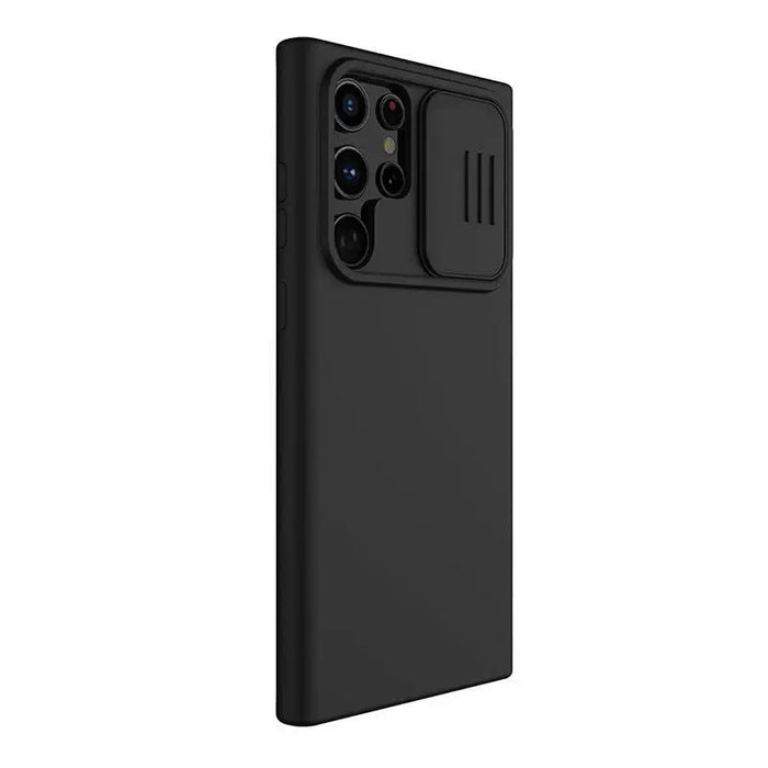 Nillkin CamShield Silky Case for Samsung Galaxy S23 Ultra (Black) - Protective cases for smartphones<<<Cases<<<GSM
