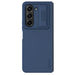 Nillkin CamShield Silky Silicone Case for Samsung Galaxy Z Fold 5 with Camera Protector - Dark Blue - Cell phone cases