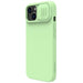 Nillkin CamShield Silky Silicone Case iPhone 14 case cover with camera cover green - Cell phone cases