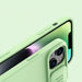 Nillkin CamShield Silky Silicone Case iPhone 14 case cover with camera cover green - Cell phone cases