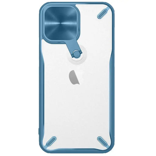 Nillkin Cyclops Case durable case with camera cover and foldable stand for iPhone 13 Pro blue - Cell phone cases
