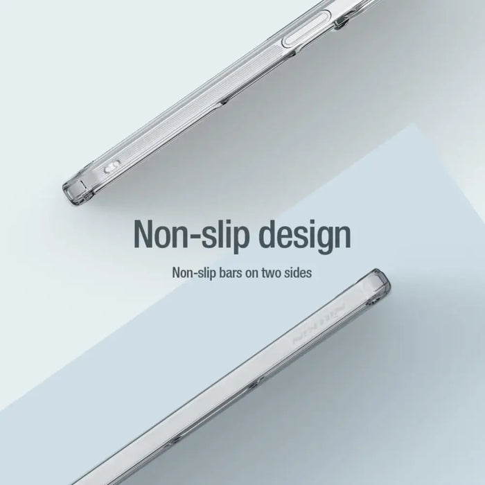 Nillkin Nature Pro armored case with a magnetic ring for Samsung Galaxy S24 - white - Cell phone cases