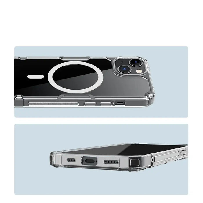 Nillkin Nature Pro armored case with MagSafe for iPhone 15 - blue - Cell phone cases and covers<<<HurtelXML