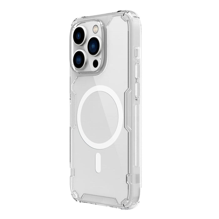 Nillkin Nature Pro Magnetic armored case with MagSafe for iPhone 15 Pro - white - Cell phone cases