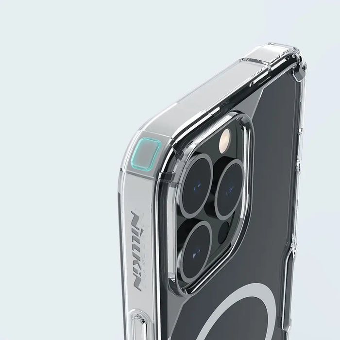 Nillkin Nature Pro Magnetic Case iPhone 14 Pro Max magnetic case MagSafe blue - Cell phone cases and covers<<<HurtelXML