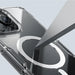Nillkin Nature Pro Magnetic Case with MagSafe for iPhone 16 Pro - Transparent & White - Cell phone cases