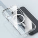 Nillkin Nature Pro Magnetic Case with MagSafe for iPhone 16 Pro - Transparent & White - Cell phone cases