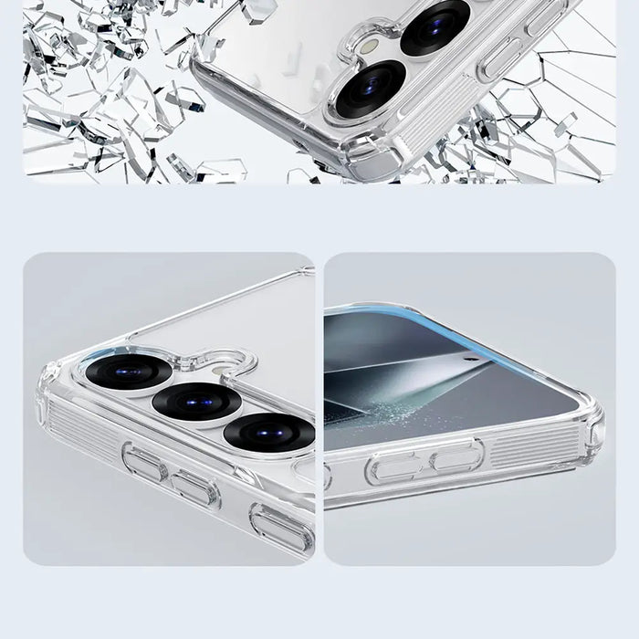 Nillkin Nature TPU Pro Magnetic Case with MagSafe for Samsung S25 - White - Cell phone cases and covers<<<HurtelXML