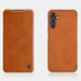 Nillkin Qin Leather case leather case with flap wallet brown - Cell phone cases and covers<<<HurtelXML