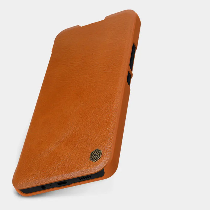 Nillkin Qin Leather case leather case with flap wallet brown - Cell phone cases and covers<<<HurtelXML