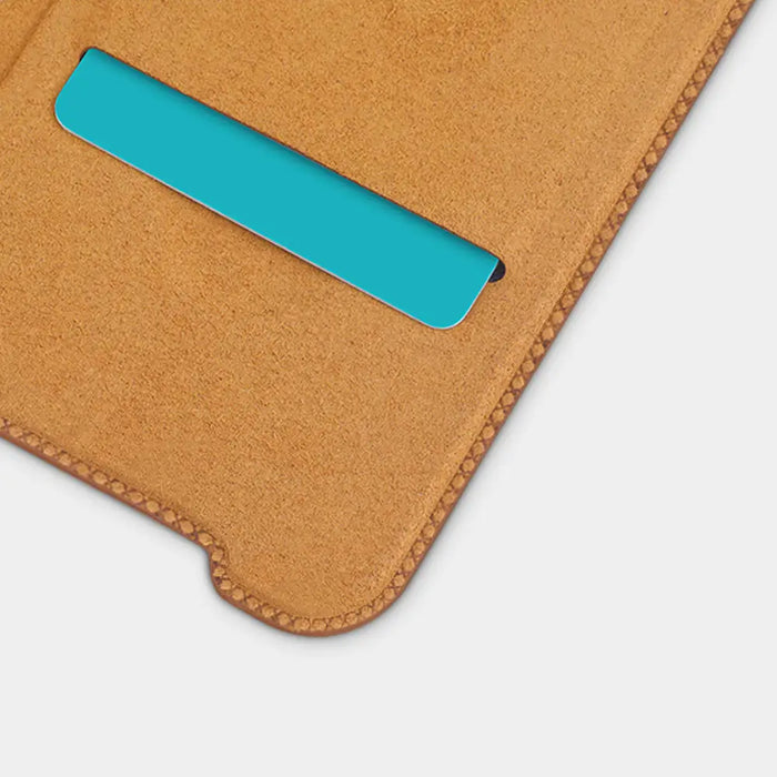 Nillkin Qin Leather case leather case with flap wallet brown - Cell phone cases and covers<<<HurtelXML