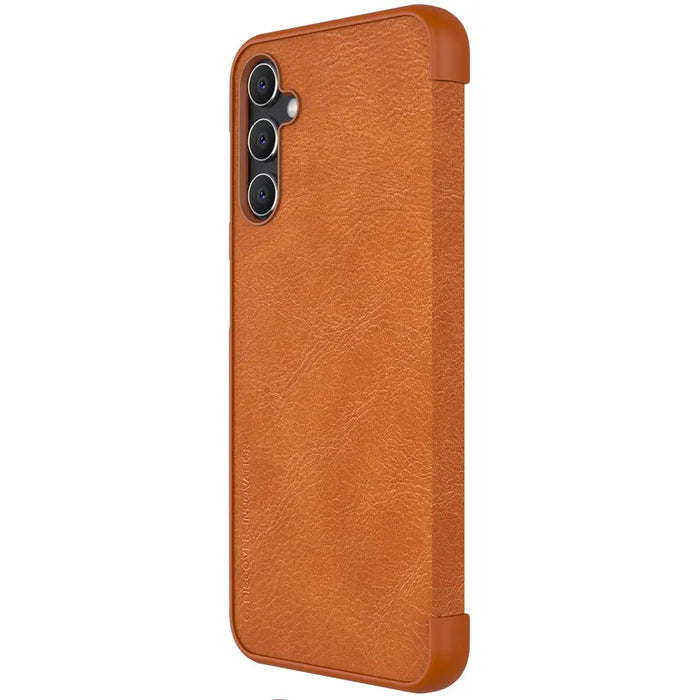 Nillkin Qin Leather case leather case with flap wallet brown - Cell phone cases and covers<<<HurtelXML