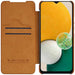 Nillkin Qin Leather case leather case with flap wallet brown - Cell phone cases and covers<<<HurtelXML