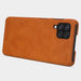 Nillkin Qin leather holster case for Samsung Galaxy A22 4G brown - Cell phone cases and covers<<<HurtelXML