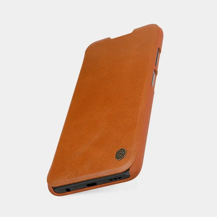 Nillkin Qin leather holster case for Xiaomi Redmi Note 9T 5G black - Cell phone cases and covers<<<HurtelXML