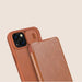 Nillkin Qin Leather Pro Case iPhone 14 Plus Camera Cover Holster Cover Flip Case Blue - Cell phone cases