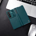 Nillkin Qin Leather Pro Leather Case with Camera Protector for Samsung Galaxy Z Fold 5 - Black - Cell phone cases