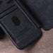 Nillkin Qin Pro Case for Samsung Galaxy S25 with Flip and Camera Cover - Black - Cell phone cases and covers<<<HurtelXML