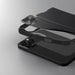 Nillkin Qin Prop Leather Case with Camera Cover and Stand for iPhone 16 Pro - Black - Cell phone cases