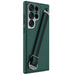 Nillkin Strap Case Case for Samsung Galaxy S23 Ultra Armored Cover with Wrist Strap Green - Cell phone cases