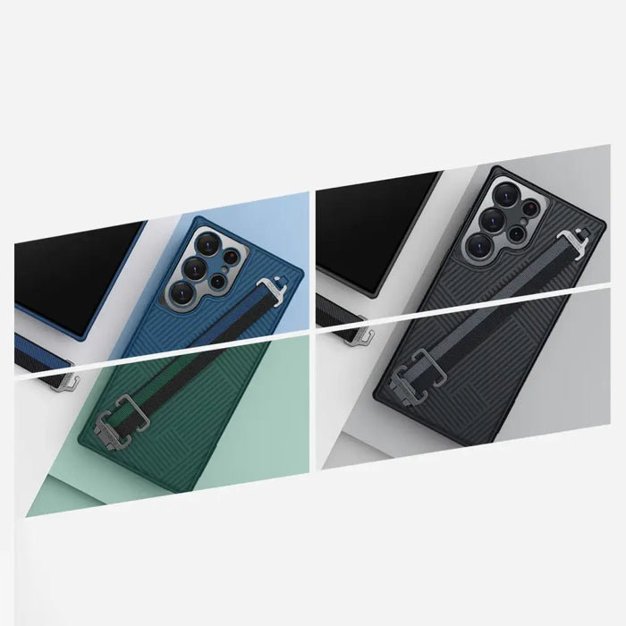 Nillkin Strap case for Samsung Galaxy S23 Ultra (Green) - Protective cases for smartphones<<<Cases<<<GSM