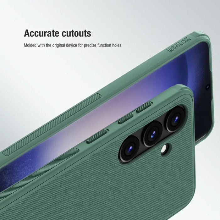 Nillkin Super Frosted Shield Pro armored case for Samsung Galaxy S24+ - green - Cell phone cases and covers<<<HurtelXML