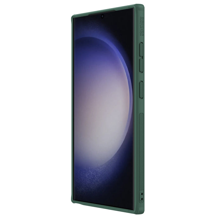 Nillkin Super Frosted Shield Pro armored case for Samsung Galaxy S24 Ultra - green - Cell phone cases
