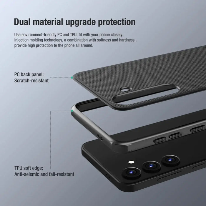 Nillkin Super Frosted Shield Pro armored case for Samsung Galaxy S24+ - green - Cell phone cases and covers<<<HurtelXML