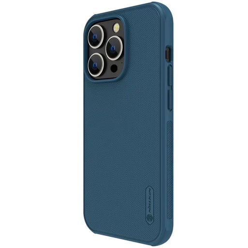 Nillkin Super Frosted Shield Pro case for iPhone 14 Pro back cover blue - Cell phone cases and covers<<<HurtelXML