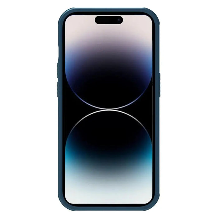 Nillkin Super Frosted Shield Pro case for iPhone 14 Pro back cover blue - Cell phone cases and covers<<<HurtelXML