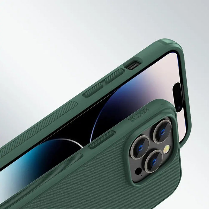 Nillkin Super Frosted Shield Pro case for iPhone 14 Pro back cover red - Cell phone cases and covers<<<HurtelXML
