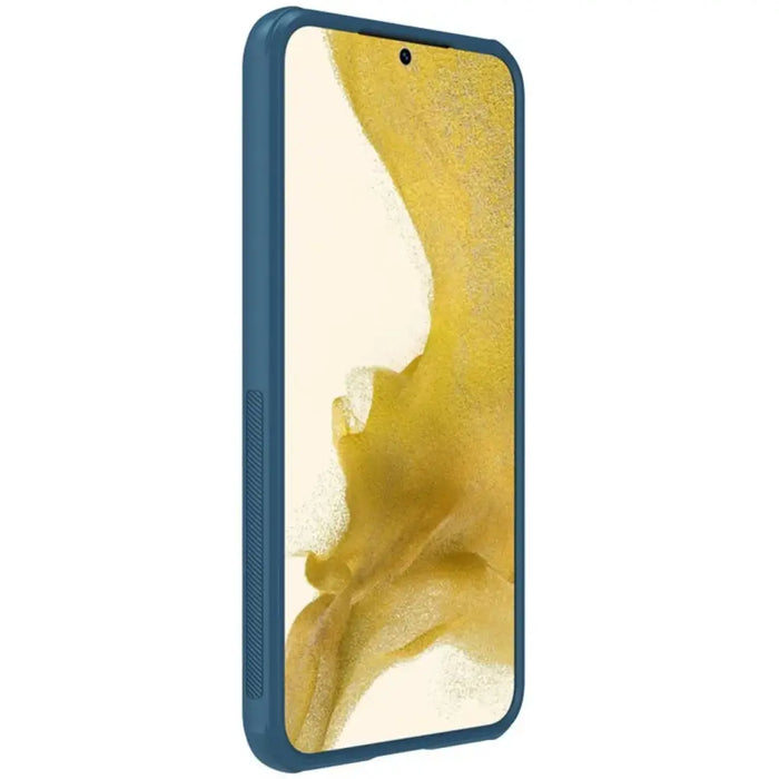 Nillkin Super Frosted Shield Pro case for Samsung Galaxy S23+ armored cover + phone stand blue - Cell phone cases