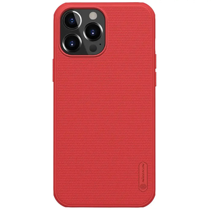 Nillkin Super Frosted Shield Pro durable case cover for iPhone 13 Pro Max red - Cell phone cases and covers<<<HurtelXML
