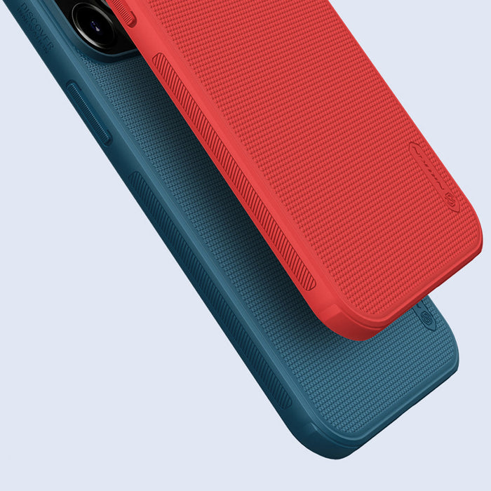 Nillkin Super Frosted Shield Pro durable case cover for iPhone 13 Pro Max blue - Cell phone cases and covers<<<HurtelXML