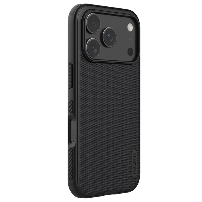 Nillkin Super Frosted Shield Pro Magnetic Case Compatible with MagSafe for iPhone 17 Pro Max - Black - Cell phone cases
