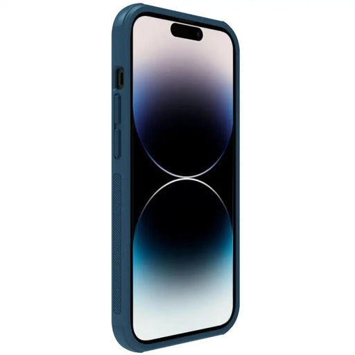 Nillkin Super Frosted Shield Pro Magnetic Case for iPhone 14 Pro Max with MagSafe magnetic blue - Cell phone cases