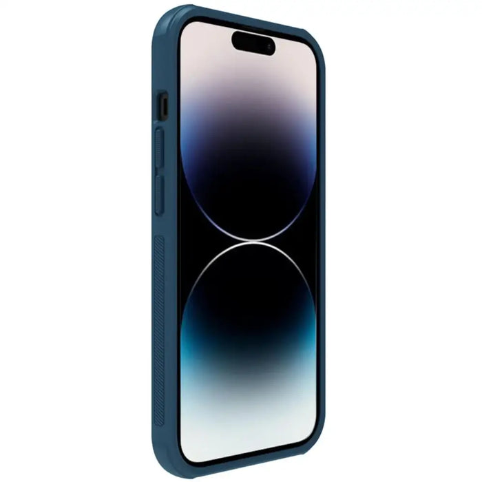Nillkin Super Frosted Shield Pro Magnetic Case for iPhone 14 Pro Max with MagSafe magnetic blue - Cell phone cases
