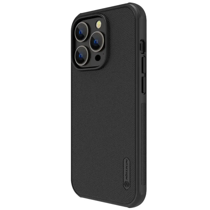 Nillkin Super Frosted Shield Pro Magnetic Case for iPhone 14 Pro Max with MagSafe magnetic black - Cell phone cases