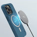 Nillkin Super Frosted Shield Pro Magnetic Case for iPhone 14 Pro Max with MagSafe magnetic blue - Cell phone cases