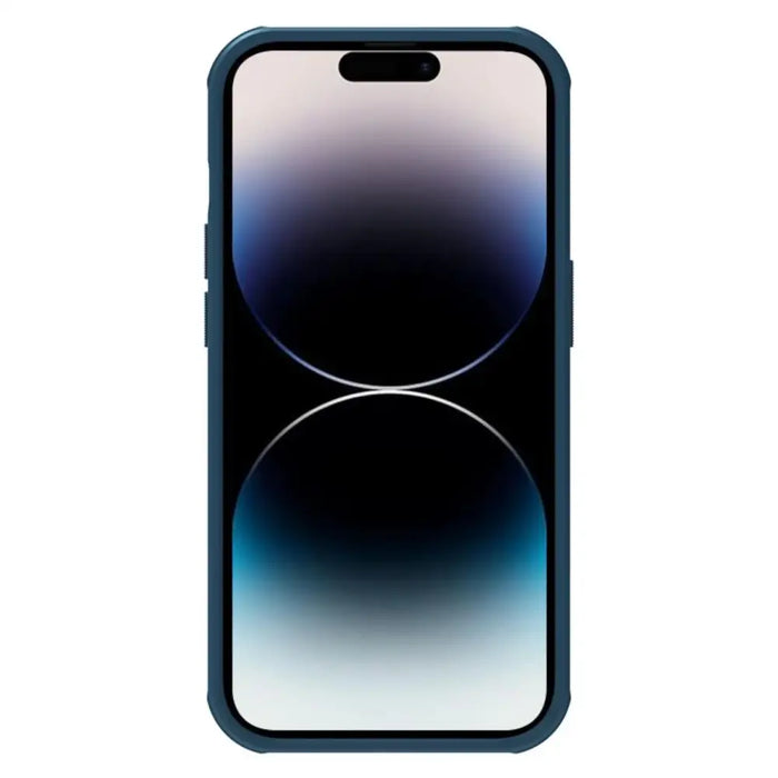 Nillkin Super Frosted Shield Pro Magnetic Case for iPhone 14 Pro Max with MagSafe magnetic blue - Cell phone cases