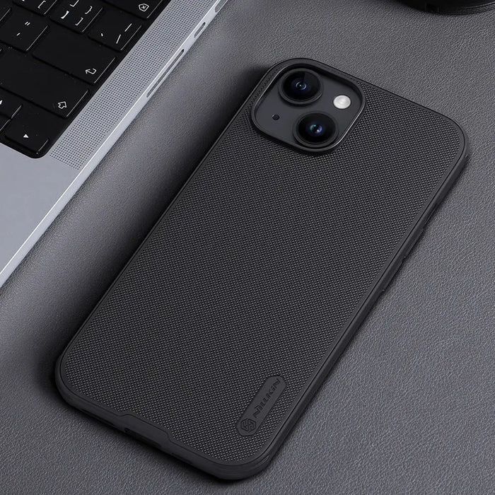 Nillkin Super Frosted Shield Pro Magnetic Case for iPhone 15 - black - Cell phone cases and covers<<<HurtelXML